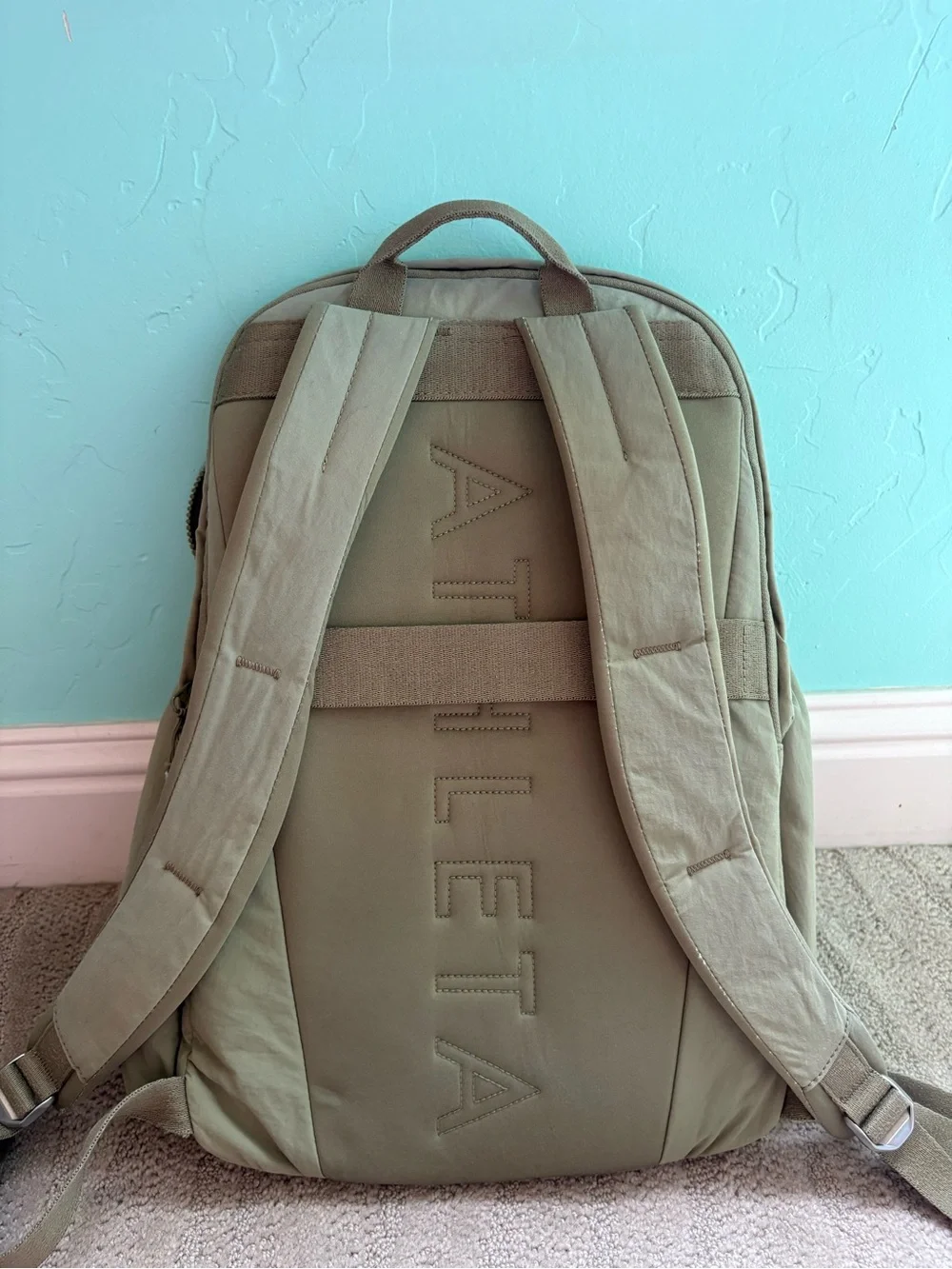 Athleta Olive Green Backpack!
